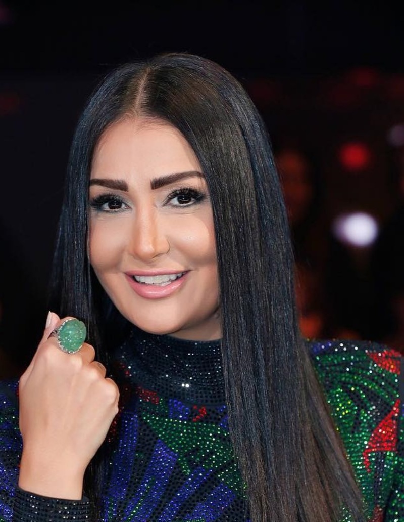 صور غادة عبد الرازق تختار دار أزياء Balmain في أراب كاستينج